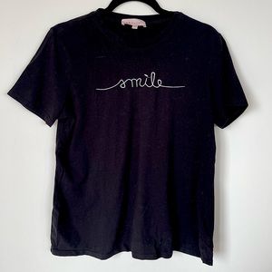 Black Philosophy Republic Co  t-shirt “smile”  (M)